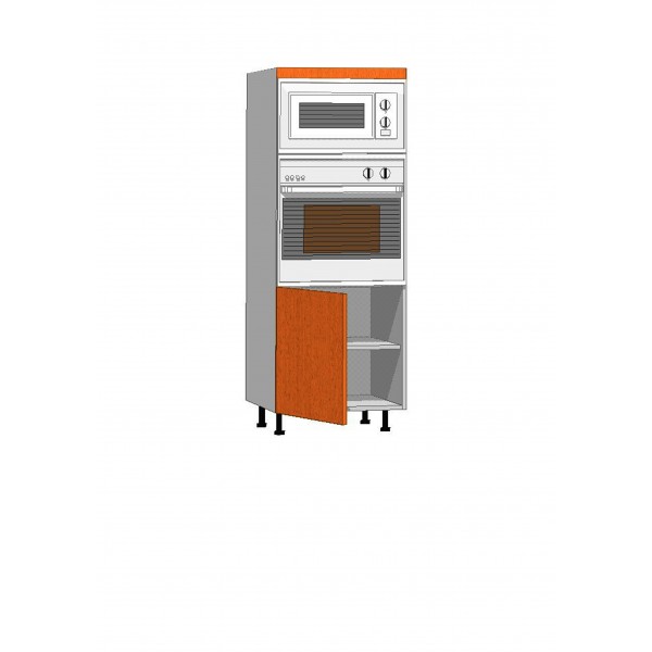Tomar un riesgo Duplicar Absoluto mueble de cocina, mueble columna microondas horno 1 puerta altura 150